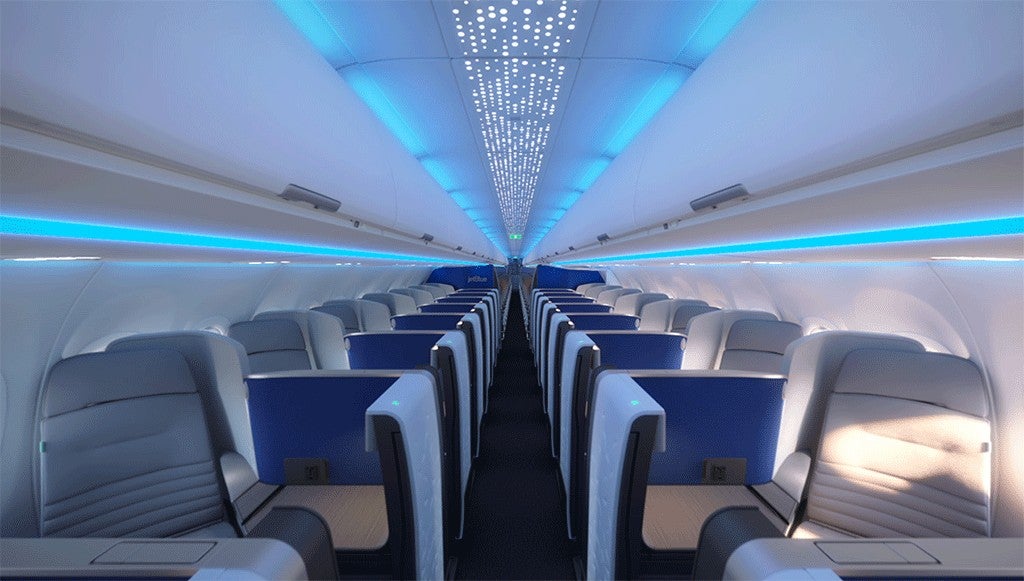 モナーク航空A IR B U S Ａ321 B6 Airbus A321neo type 3NS - AeroLOPA | Detailed aircraft